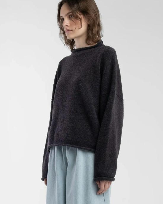  미셀라 그렉 스웨터 미카엘라 그렉 부클 롤드 - MICAELA GREG