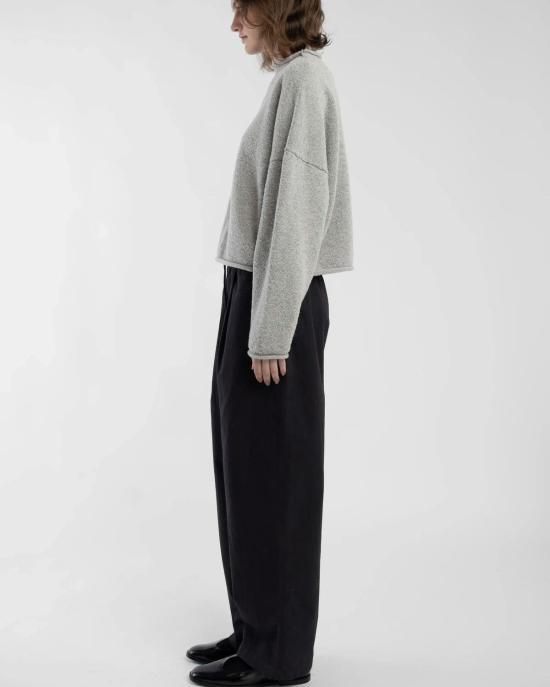  미셀라 그렉 스웨터 미카엘라 그렉 부클 롤드 - MICAELA GREG