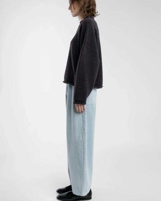  미셀라 그렉 스웨터 미카엘라 그렉 부클 롤드 - MICAELA GREG