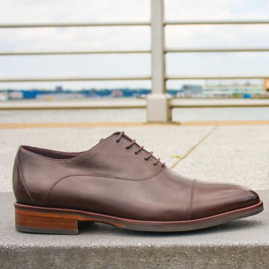  노아 왁스만 드레스 슈즈 워싱턴 옥스퍼드 브라운