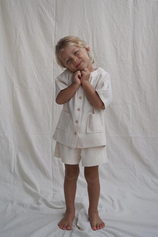  [키즈] House Of Paloma 셔츠 키즈 하우스 오브 팔로마 파스칼  나튀렐 에크루 - OTHER BRANDS