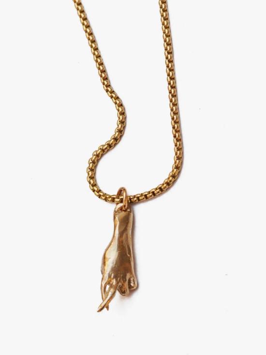  워터샌드스톤 목걸이/팬던트 호프 목걸이 (황동)