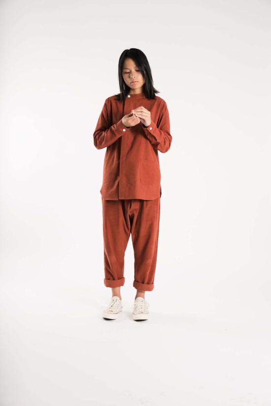  SEEKER 긴팔 셔츠 시커 A 심 버튼 업 - OTHER BRANDS