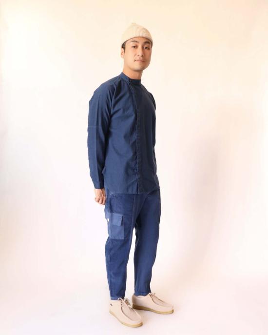  SEEKER 긴팔 셔츠 시커 A 심 버튼 업 - OTHER BRANDS