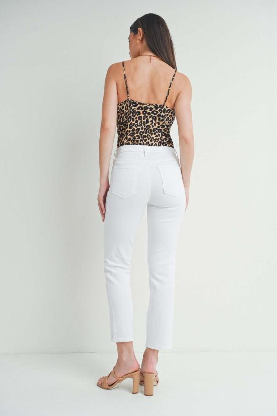  저스트 블랙 데님 데님 팬츠 더 애로우 스트레이트 - JUST BLACK DENIM