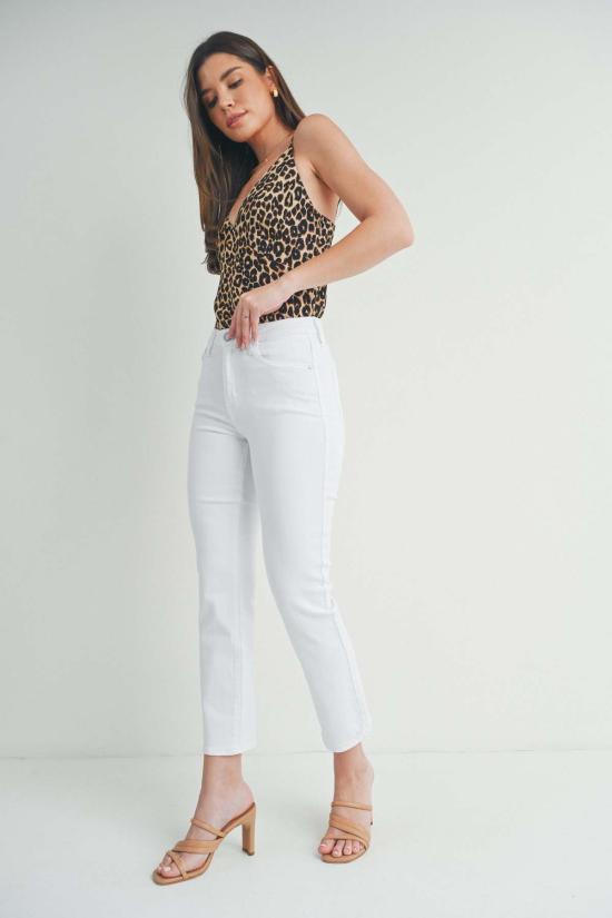  저스트 블랙 데님 데님 팬츠 더 애로우 스트레이트 - JUST BLACK DENIM