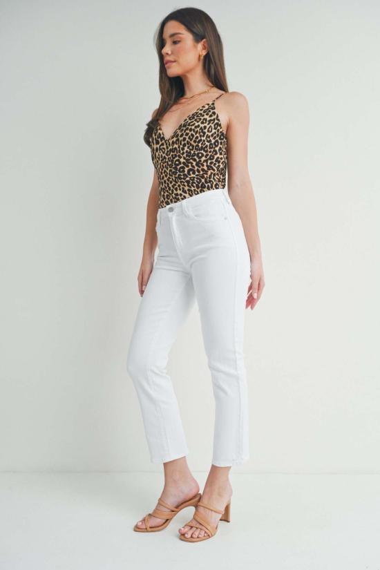  저스트 블랙 데님 데님 팬츠 더 애로우 스트레이트 - JUST BLACK DENIM