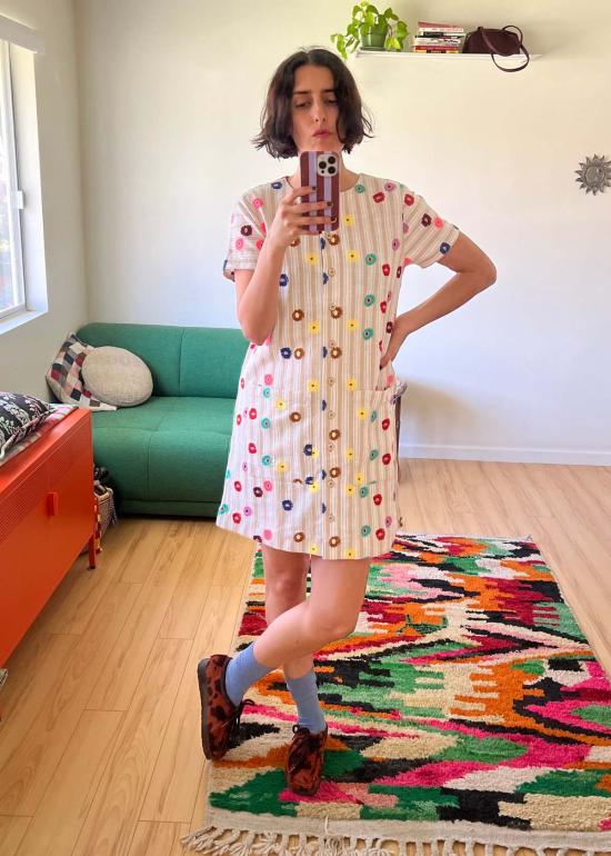  Ace & Jig 숏 원피스 에이스앤지그 냇 시프트 미니드레스