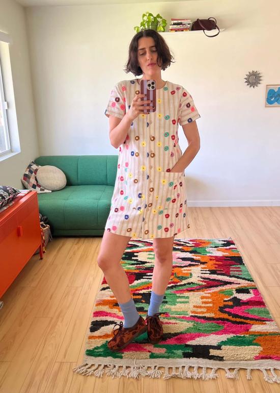  Ace & Jig 숏 원피스 에이스앤지그 냇 시프트 미니드레스 - OTHER BRANDS