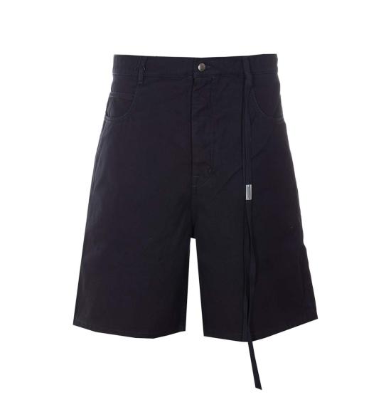  앤 드뮐미스터 숏팬츠 Ann Demeulemeester Narve 버뮤다 청바지 반바지 블랙