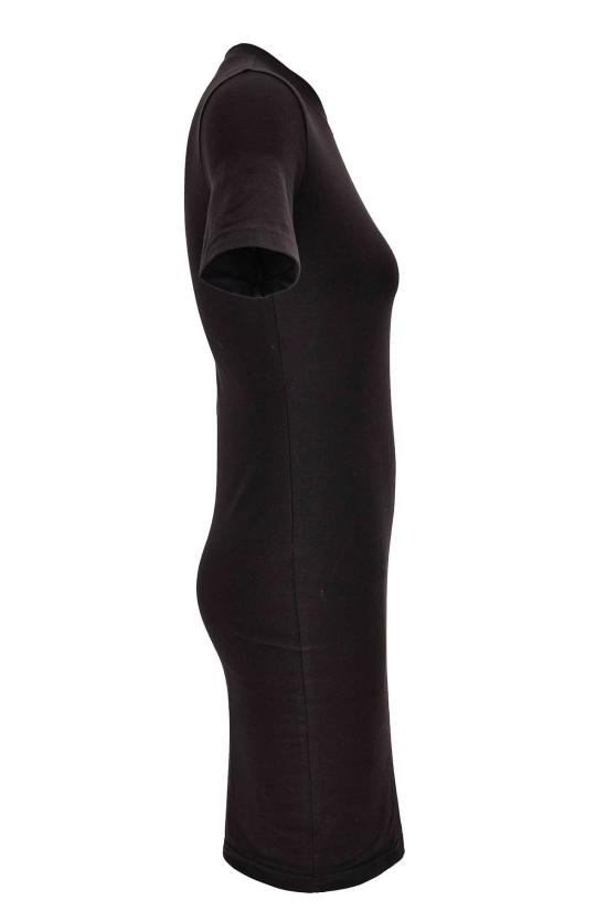  베르사체 미디 원피스 진 쿠튀르 펜슬 드레스 블랙 - VERSACE