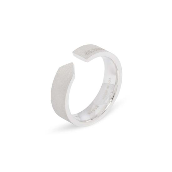  핸섬 반지 핸드즘 파리  무광 스털링 실버 - HNDSM