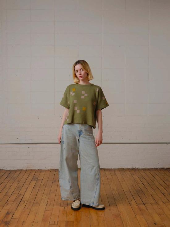  디 엔더리 스웨터 엔데리 알버스 반팔  티셔츠 - THE ENDERY