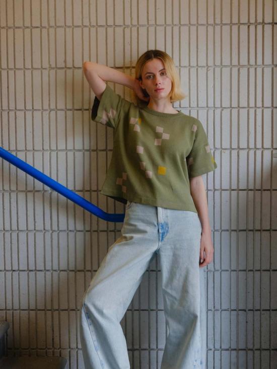  디 엔더리 스웨터 엔데리 알버스 반팔  티셔츠 - THE ENDERY