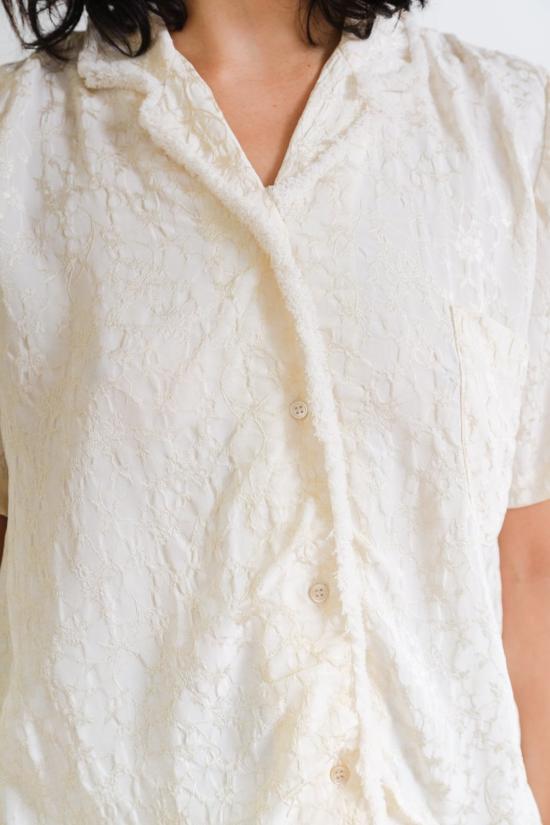  Caron Callahan 셔츠 캐론 캘러핸 요한  아이보리 - CARON CALLAHAN