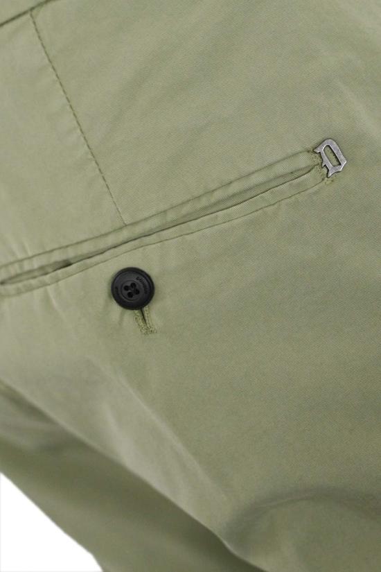  돈답 스트레이트 팬츠 스트레치 코튼 Verde Salvia 소재의 Dondup Gaubert 팬츠 - DONDUP