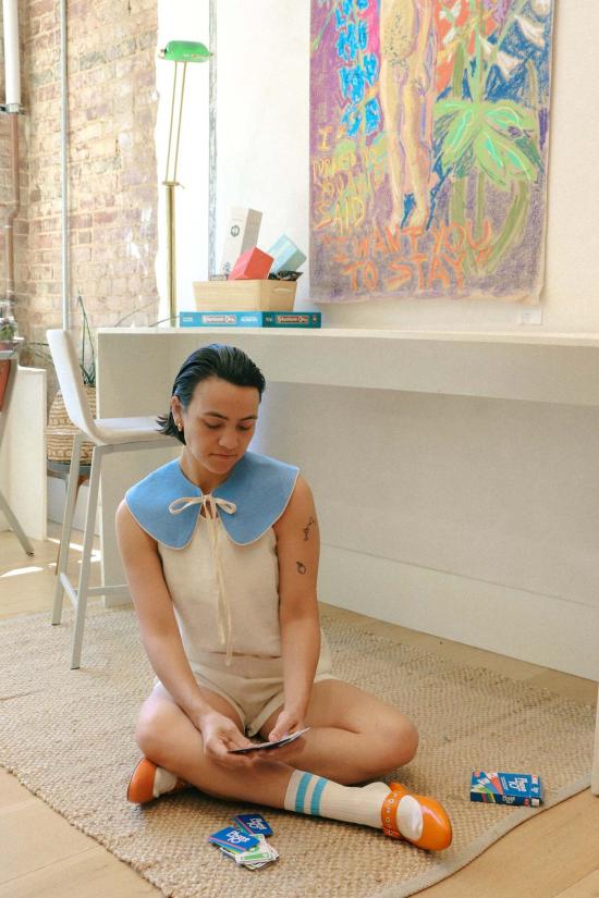  julie maeseele 점프수트 줄리 매셀 리넨 플레이수트 화이트 - OTHER BRANDS