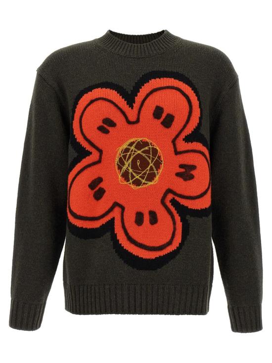  겐조 스웨터 X 푸투라 2000  밀리터리 그린