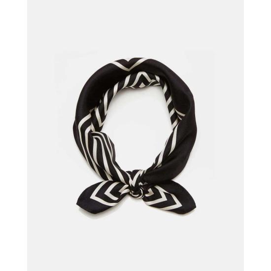  lescarf 머플러/스카프 레스카프 16번 스카프 블랙 & 크림 - OTHER BRANDS