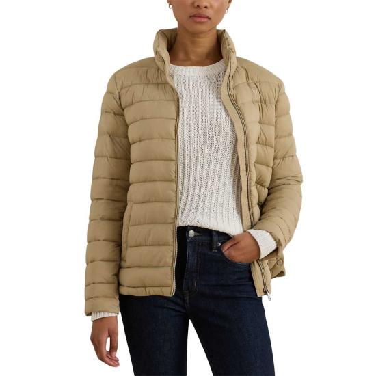  랄프 로렌 코트 RC NY PF 24 단열  버치 탄 - RALPH LAUREN