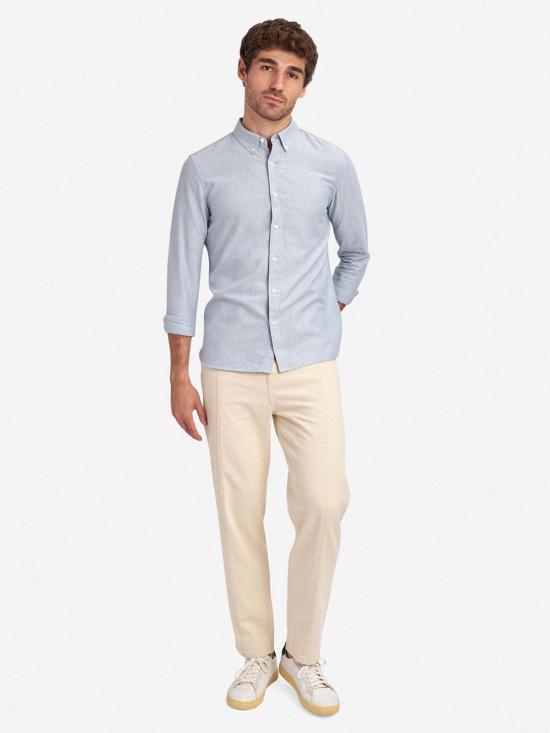  O.N.S 긴팔 셔츠 풀턴 헤더 옥스포드  멀티 - OTHER BRANDS