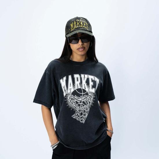  마켓 반팔 티셔츠 볼은 신성한 티입니다 - MARKET