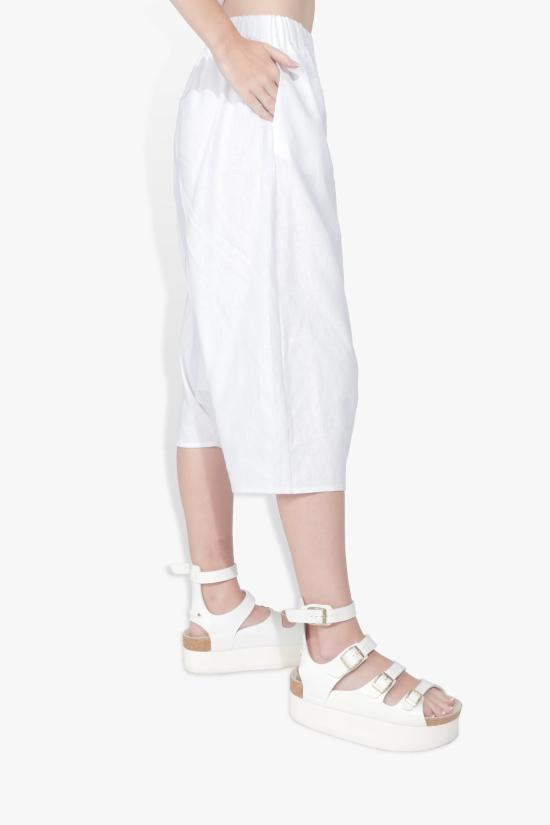  THE CELECT 스트레이트 팬츠 셀렉트 드롭 팬츠 화이트 - OTHER BRANDS