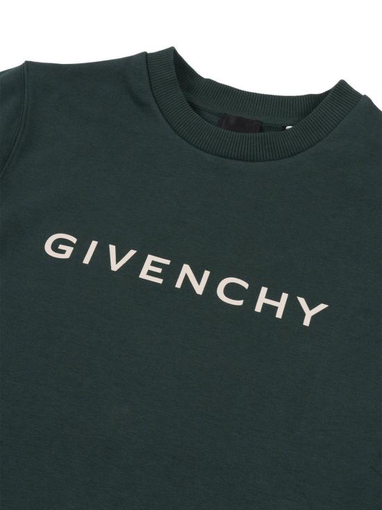  [키즈] 지방시 풀오버 키즈 스웨트셔츠 그린 - GIVENCHY