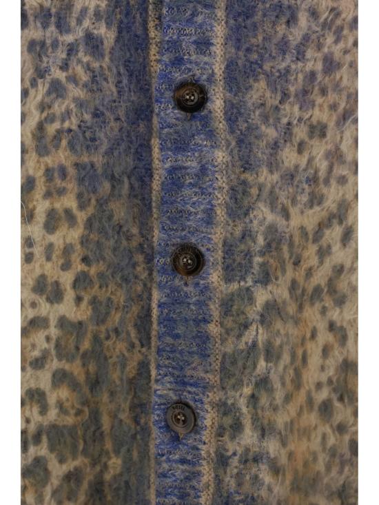  디젤 가디건 애니멀리어 카디건 브라운 - DIESEL