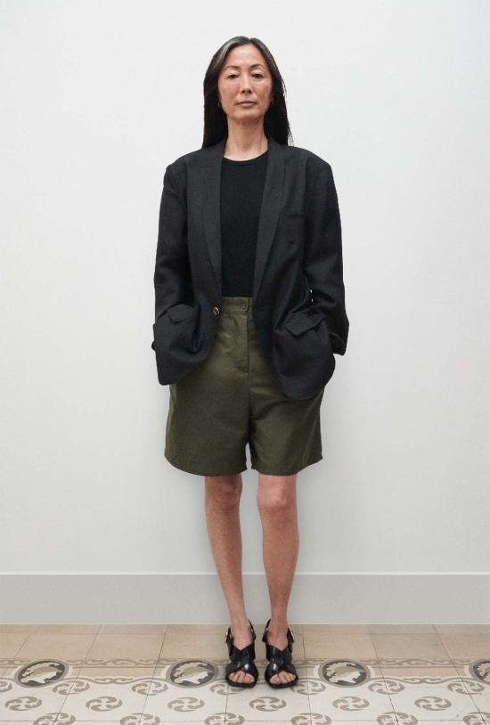  실크 런드리 수트 자켓 트윌 마이애미 블레이저 블랙 - SILK LAUNDRY