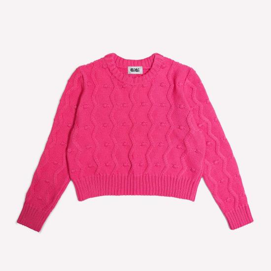  지지 니트웨어 스웨터 버블 - GIGI KNITWEAR