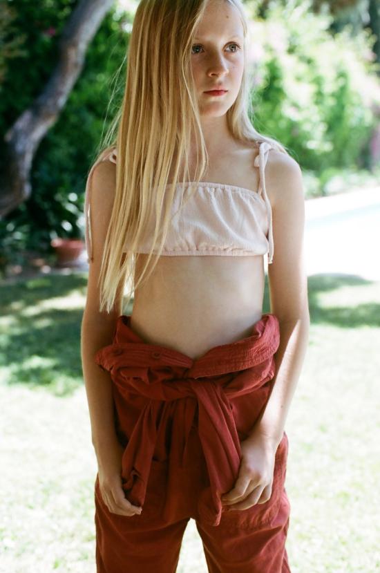  [키즈] Caramel 오버롤 키즈 카라멜 소코 점프수트 시나몬 - OTHER BRANDS