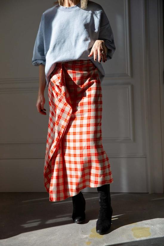  레이첼 코미 롱 스커트 네솜