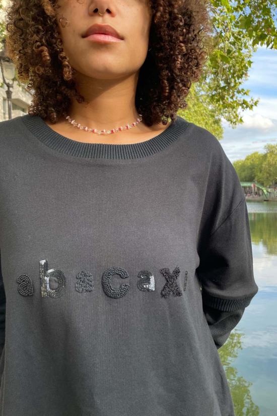  아바카시 스웨터 레이어드 풀오버 스웨트셔츠 - ABACAXI