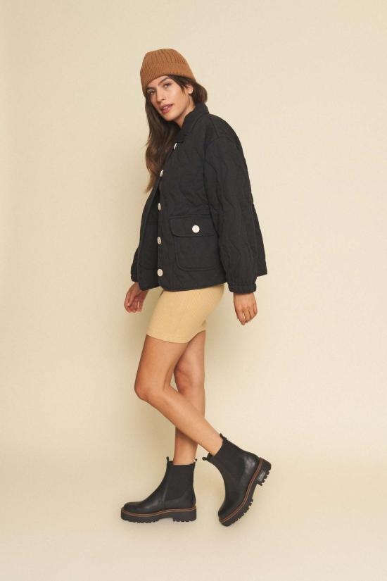  Whimsy + Row 데님 자켓 Liam 재킷 블랙 - OTHER BRANDS