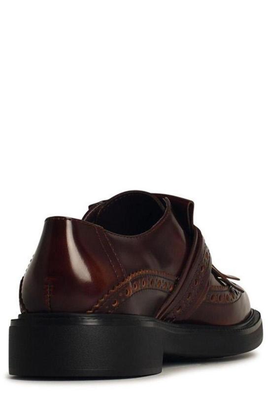  토즈 로퍼 프린지 디테일 펀칭 - TODS