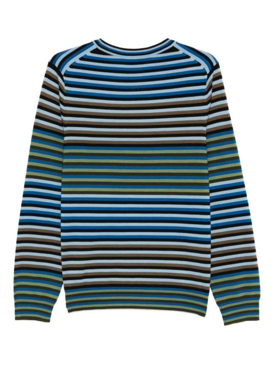  폴 스미스 스웨터 가로 스트라이프 메리노 울 - PAUL SMITH