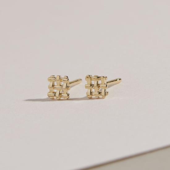  린지 루이스 주얼리 이어링 린지 루이스 크로스해치 - LINDSAY LEWIS JEWELRY