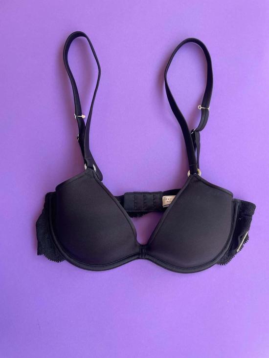  플뢰르 뒤 말 브라 Fleur Du Mal Charlotte 컨버터블 스페이서  블랙 - FLEUR DU MAL