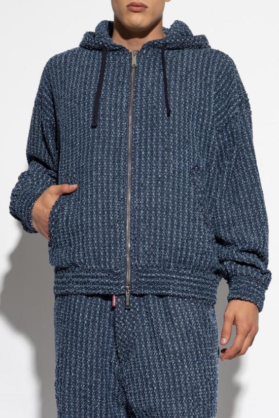  디스퀘어드2 자켓 Dsquared2 후드 재킷 네이비 - DSQUARED2