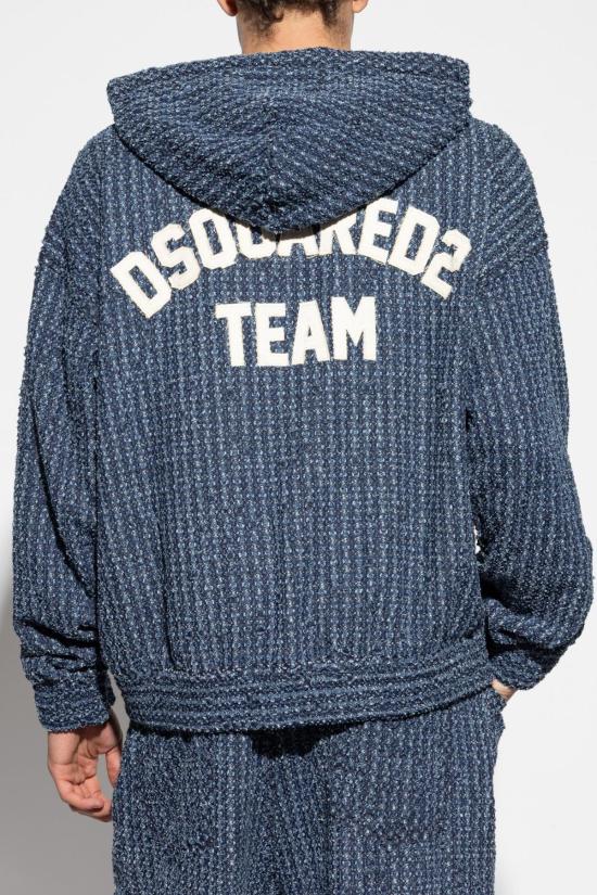  디스퀘어드2 자켓 Dsquared2 후드 재킷 네이비 - DSQUARED2