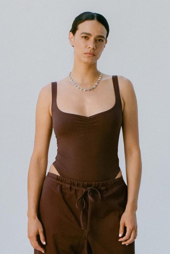  질 로드리게즈 바디수트 티셔츠 길 로드리게스 코라존 보디수트 - GIL RODRIGUEZ