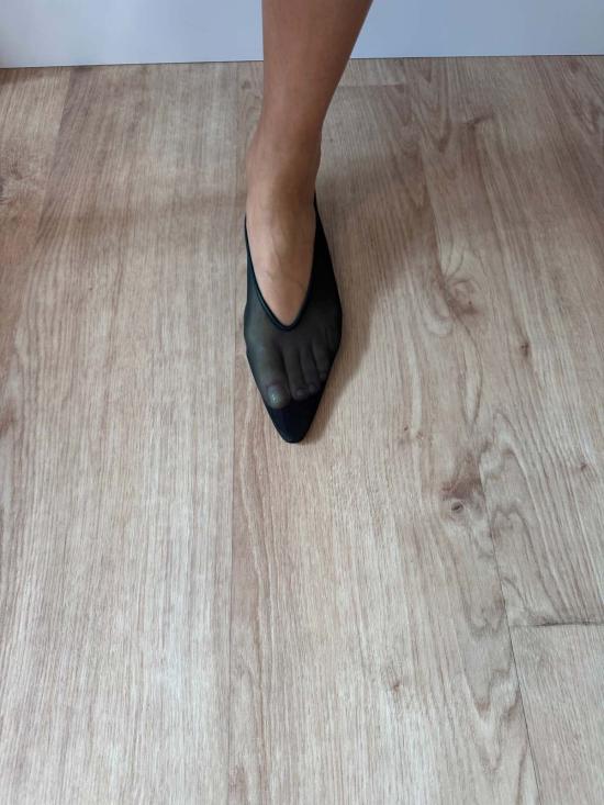  디어 프랜시스 플랫 슈즈 프랜시스 토포 플랫 에메랄드에게 - DEAR FRANCES