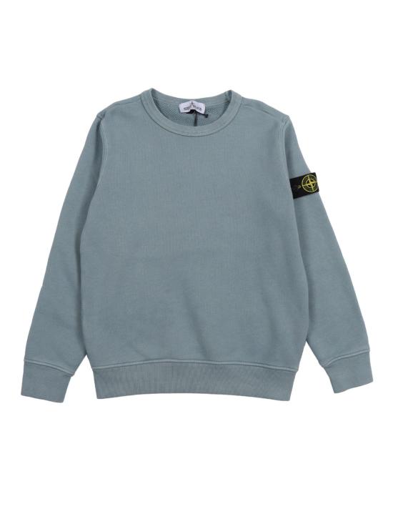  [키즈] 스톤 아일랜드 풀오버 키즈 스웨트셔츠 라이트 블루