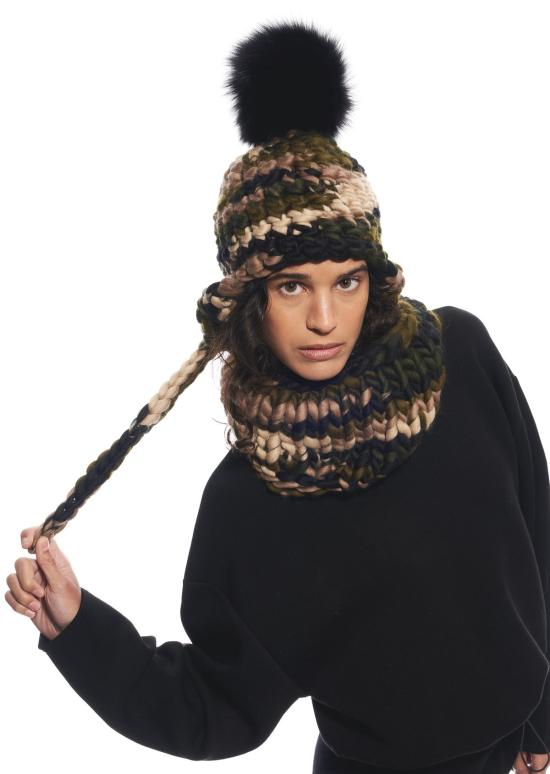  Mischa Lampert 머플러/스카프 미샤 램퍼트 카모 스누드 스몰 - OTHER BRANDS