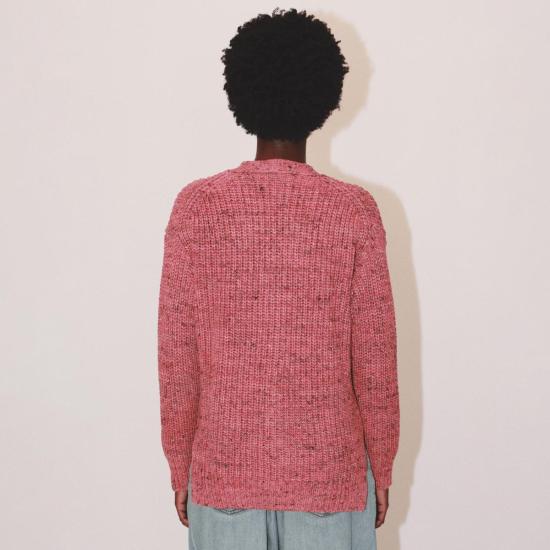  Eólas 가디건 Mireille 카디건 핑크 헤더 - OTHER BRANDS