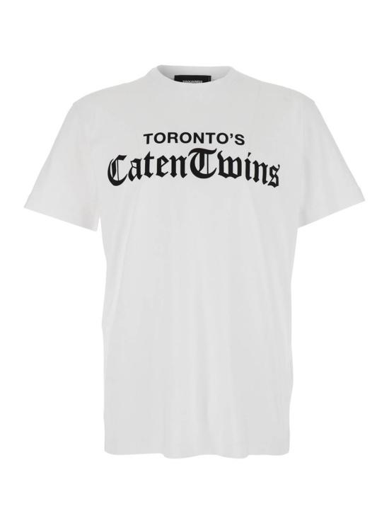  디스퀘어드2 반팔 티셔츠 Dsquared2 토론토 티셔츠 화이트