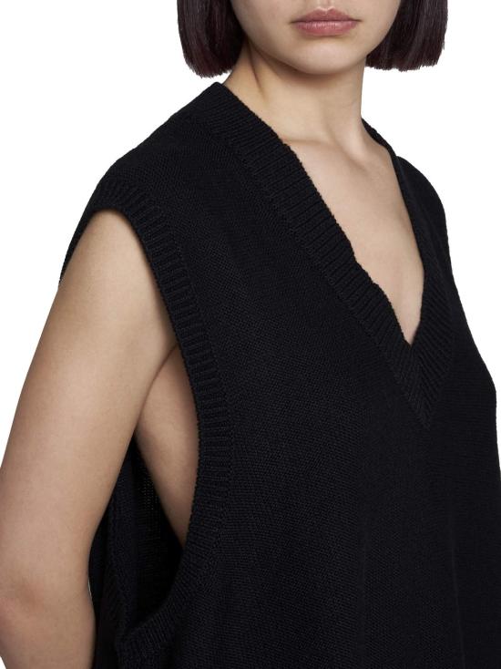  MM6 메종마르지엘라 숏 원피스 Mm6 메종 마르지엘라 미니드레스 블랙 - MM6 MAISON MARGIELA