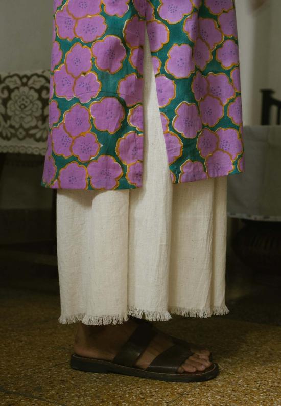  IKKIVI 롱 원피스 이키비 클로버 셔츠 드레스 멀티컬러 - IKKIVI