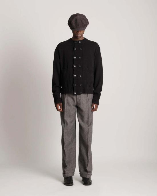  타이가 타카하시 가디건 타이거 타카하시 Lot.506 DB 카디건 브라운 - TAIGA TAKAHASHI